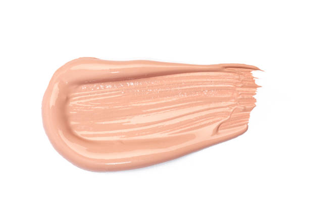 istock Beige Nude Liquid Foundation make up swatch texture 1366609539