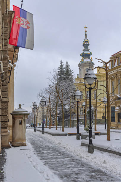 istock Belgrade Serbia Winter Snow 1366611849