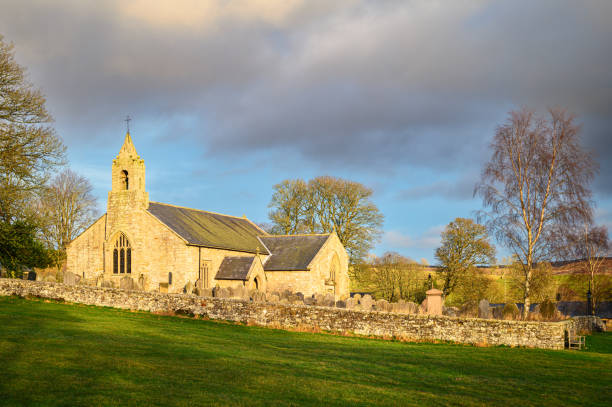 istock St Cuthbert Church in Elsdon Village 1366612179