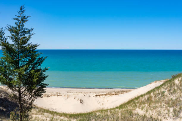 Sleeping Bear Dunes National Lakeshore in Summer, Michigan