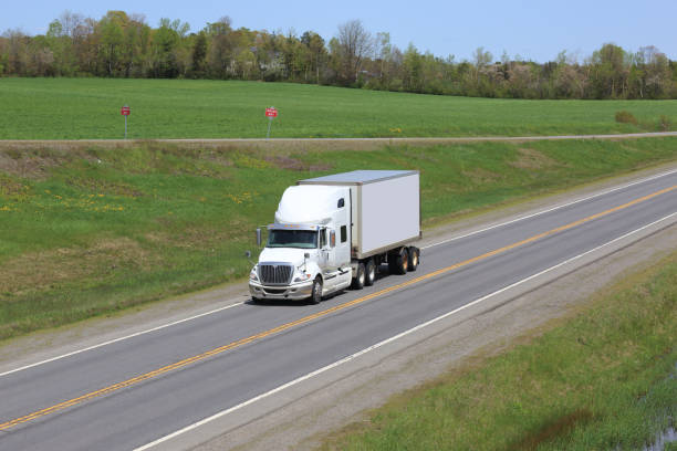 istock Transport truck 1366625806