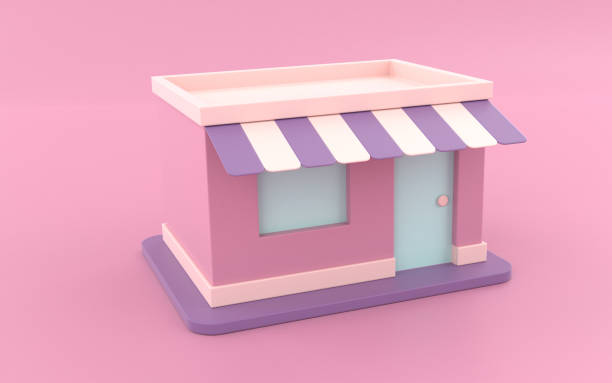 istock Small Shop. Business Concept 1366627294