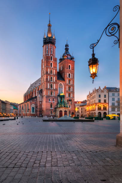 istock St. Mary's Basilica in Krakow, Poland 1366627544