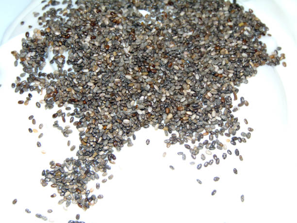 istock chia seeds with yogurt - food 1366627720
