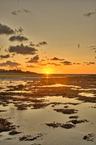 istock dramatic sunset / waterfront / beach / beauty in nature 1366632233