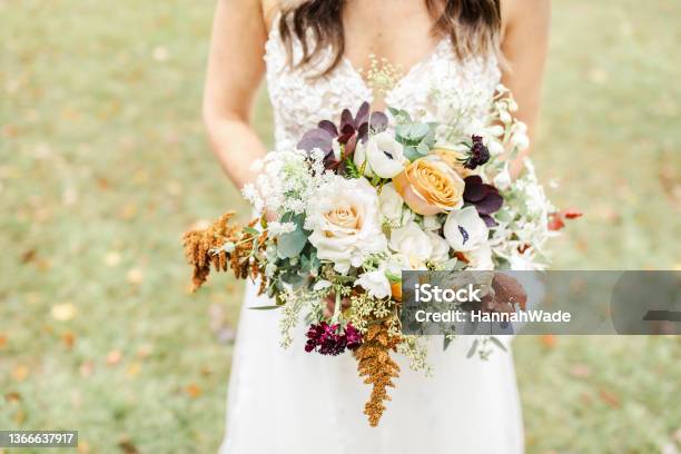 Bouquet Of Flowers Stock Photo - Download Image Now - Ceremony, Flower, Adult