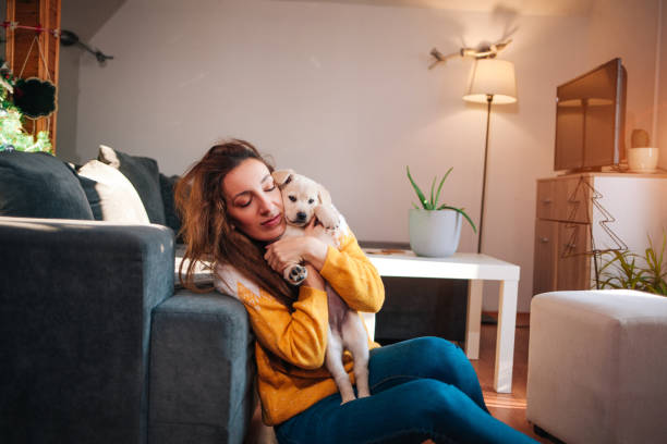 istock Happiness is a warm puppy 1366647488