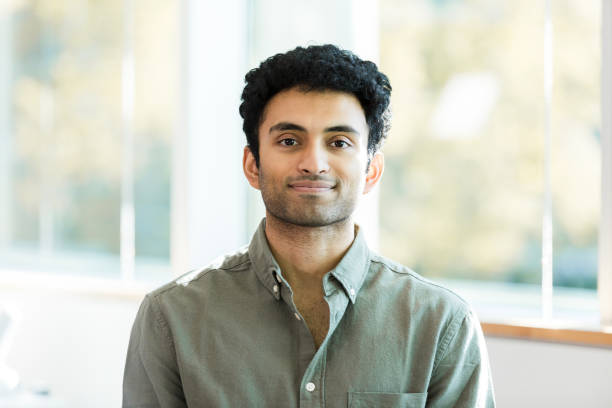 istock Male student poses for portrait 1366650750