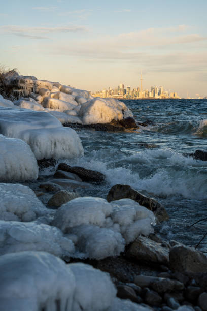 istock Shore lake Ontario.The background is downtown Toronto 1366668069