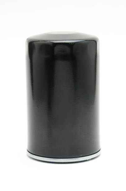istock Car engine oil container and engine oil filter isolated on white background 1366668322