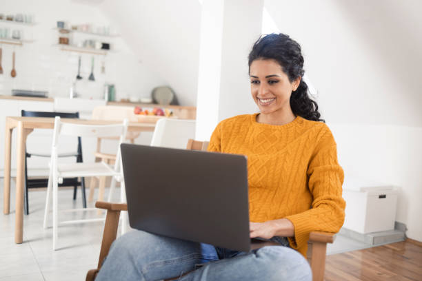 istock Portrait of a young freelancer working from her home office 1366683515