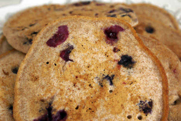 istock Vegan Pancakes with Blueberries 1366689968