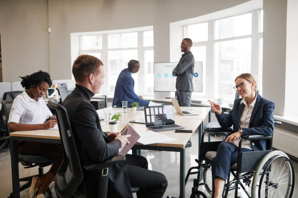istock Business Meeting in Office 1366691235
