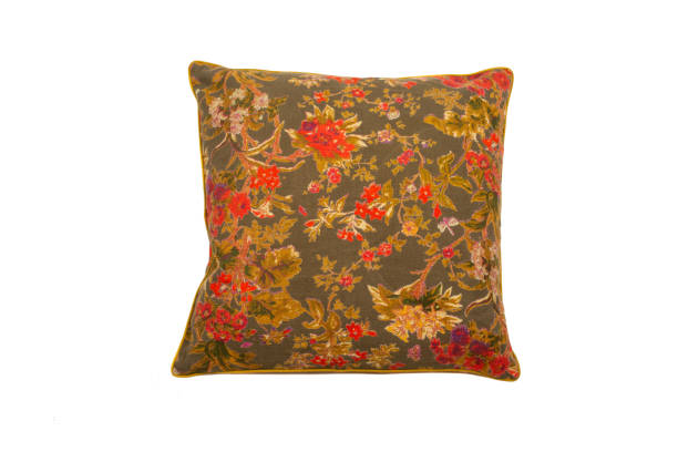 istock brown decorative pillow and floral print 1366692679