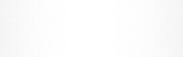 stockillustraties, clipart, cartoons en iconen met abstract circle background. halftone dots texture for website. neutral backdrop wide. smooth futuristic design. white clean template. vector illustration - grijze-achtergrond