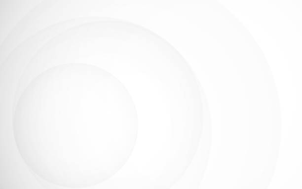 ilustraciones, imágenes clip art, dibujos animados e iconos de stock de fondo circular. diseño minimalista abstracto con elementos redondos degradados. textura ligera moderna con círculos. plantilla de sitio web neutral. ilustración vectorial - fondo blanco