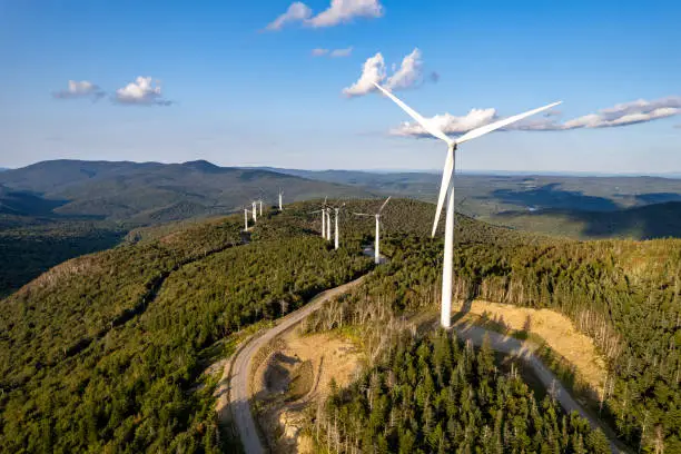 Photo of Windmills in the mountains