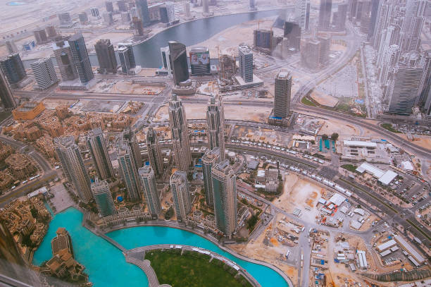 istock Arial view of dubai 1366698729