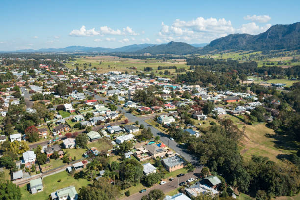 istock Aerial view of Gloucester, Australia 1366700167