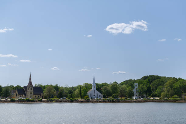 istock Mahone bay and the three churches 1366706489