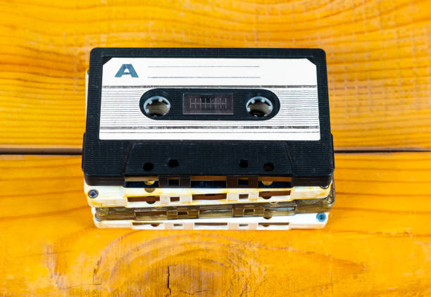 istock Old Audio Cassettes closeup 1366714214