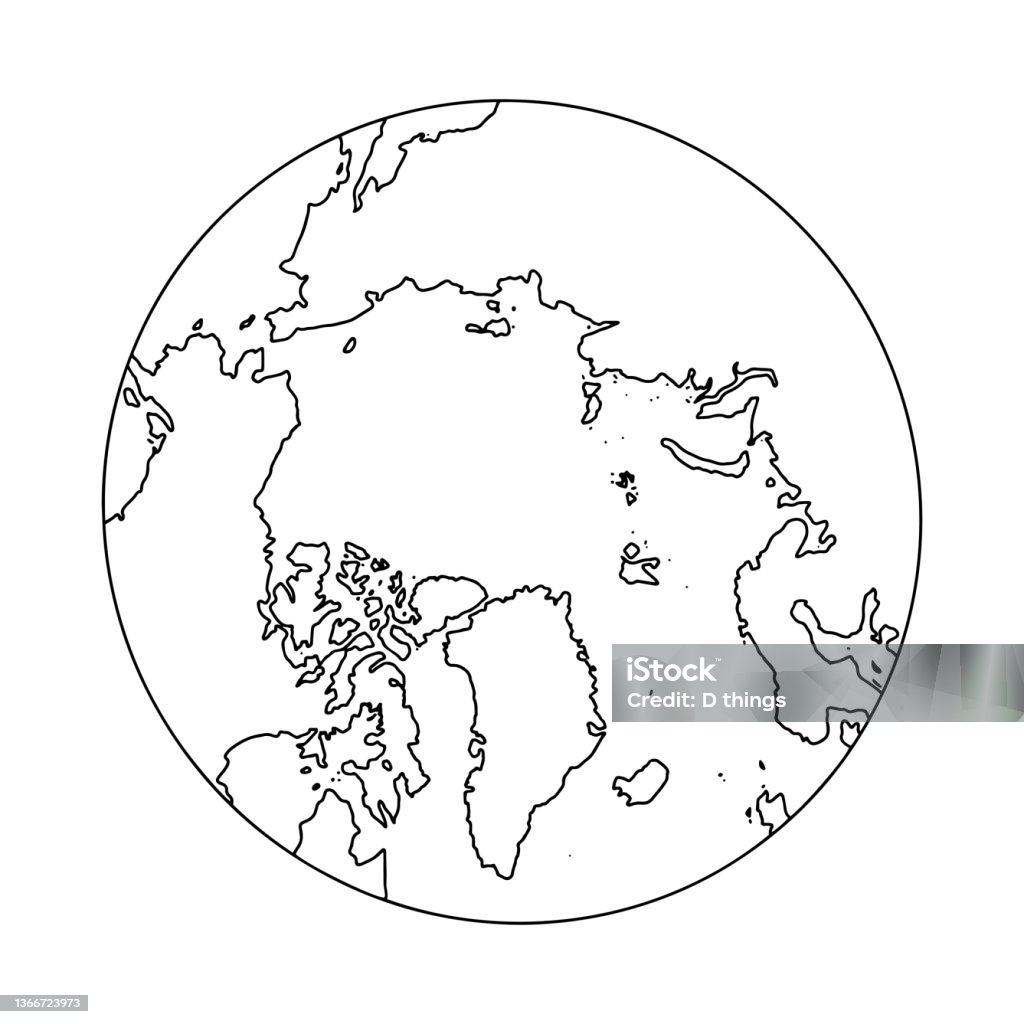 Linear Earth Linear Earth Silhouette Stock Illustration - Download Image Now ...