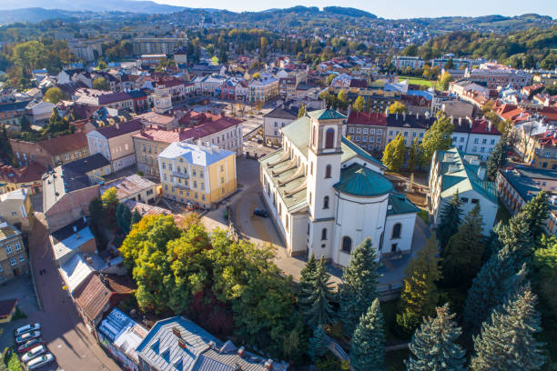 istock Gorlice, city center 1366730660