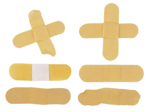 istock Medical patches collection isolated 1366733504