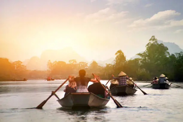 Vietnam. Perfume Pagoda down the river