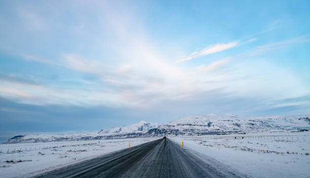 istock Road in Iceland during the winter 1366745919