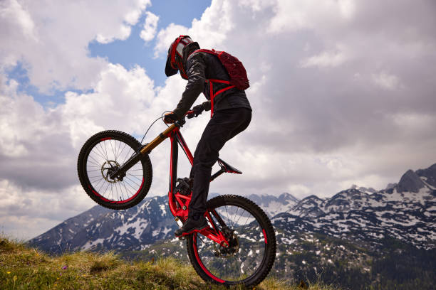 istock Mountain bike challenge 1366750706