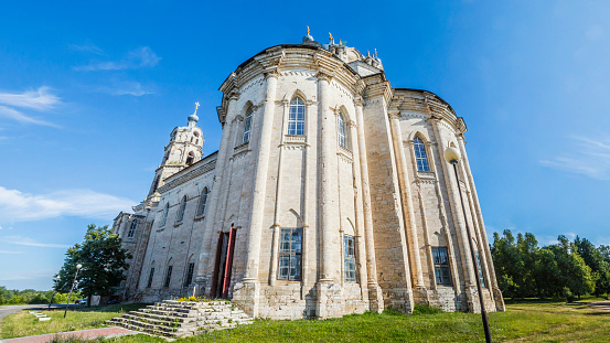 The Church of the Life-Giving Trinity - the parish church of the Kasimov diocese of the Russian Orthodox Church, located in the village of Gus-Zhelezny, Ryazan Region, Russia. Construction 1802-1868