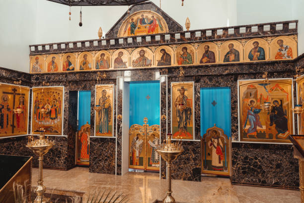 istock the iconostasis in the Orthodox Church 1366755675