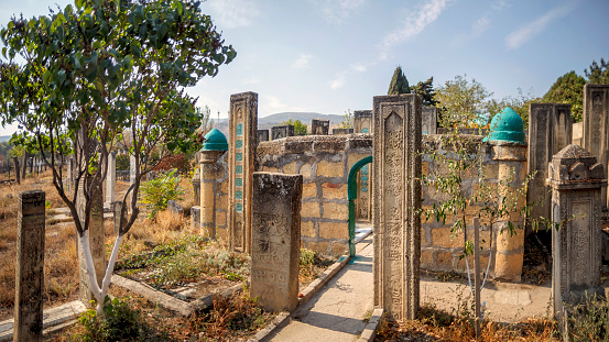 Kirhlyar is a cemetery in Derbent Russia, one of the ancient burials in the Caucasus. VII - IX century