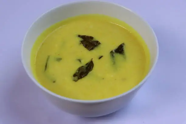 Photo of Kadhi or kadi, Indian Curry made with buttermilk, authentic food