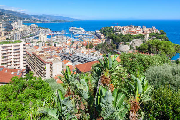 istock Panoramic view of the Monte Carlo 1366777415