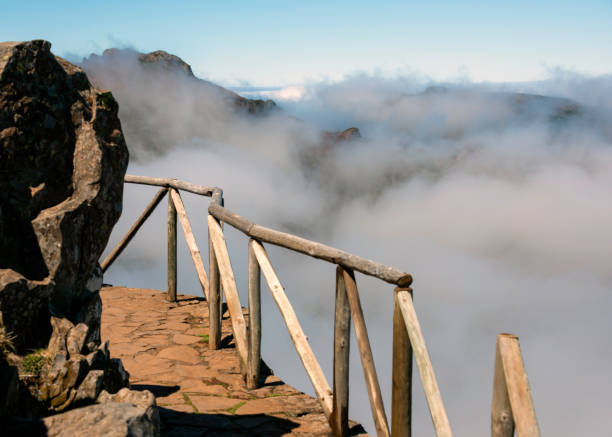 istock pico arieiro on madeira island walkway on height 1366778185