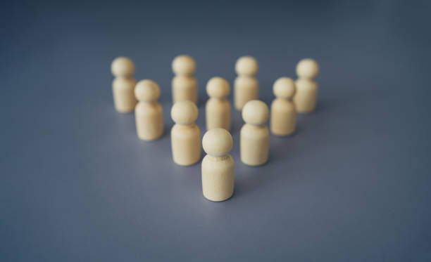 istock Business success leader and team. Leadership and teamwork idea concept 1366779483