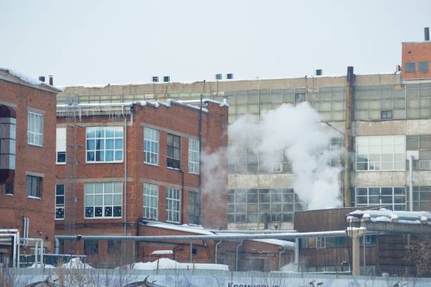 the building of a metallurgical plant in the metropolis