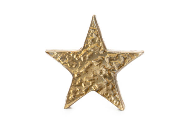 istock Christmas star isolated on a white background. 1366787735