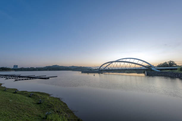 istock Sunrise At Putrajaya Dam 1366791440