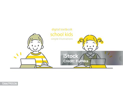 istock online class, stay at home 1366795536