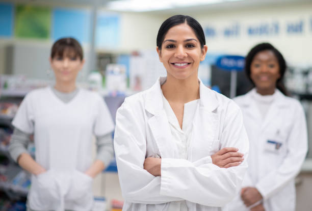 istock Pharmacy Team Portrait 1366795658