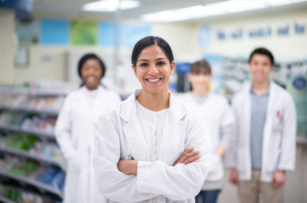 istock Pharmacy Team Portrait 1366795660