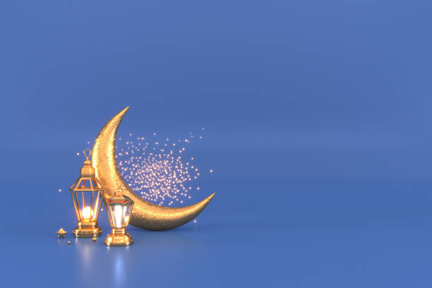 istock Ramadan Kareem Greeting Background Islamic 3d illustrator design 1366800900