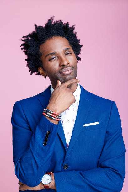 istock Portrait of thoughtful elegant man 1366811918