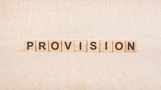 istock word PROVISION made with wood building blocks, stock image 1366814949