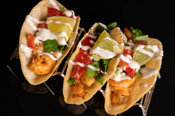 istock Shrimp Street Tacos 1366819262
