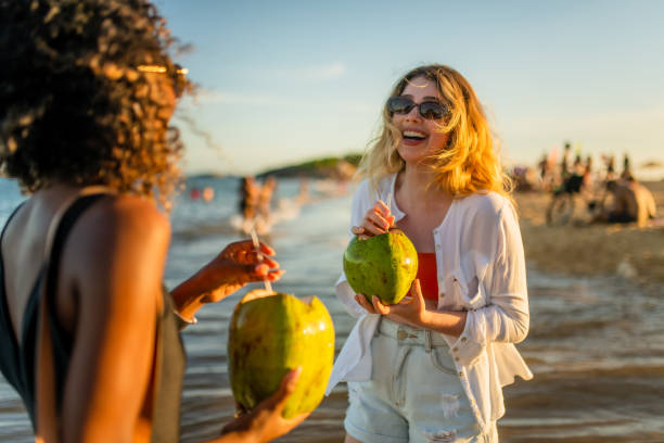 trip with friend to the beach