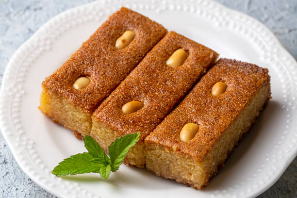 istock Turkish Dessert Sambali or Damascus Dessert (Sam Tatlisi) 1366821946